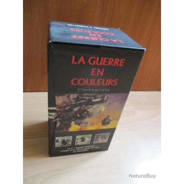 Coffret VHS La guerre en couleurs