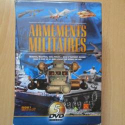 Coffret de 5 DVD Armements militaires