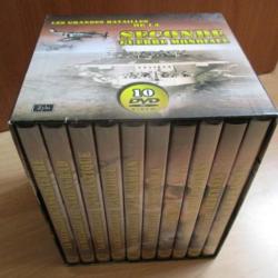 Coffret de 10 DVD Les Grandes batailles de la Seconde Guerre mondiale