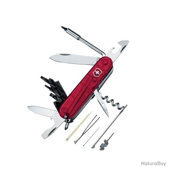 1.7605.T couteau suisse Victorinox Cyber Tool S rubis