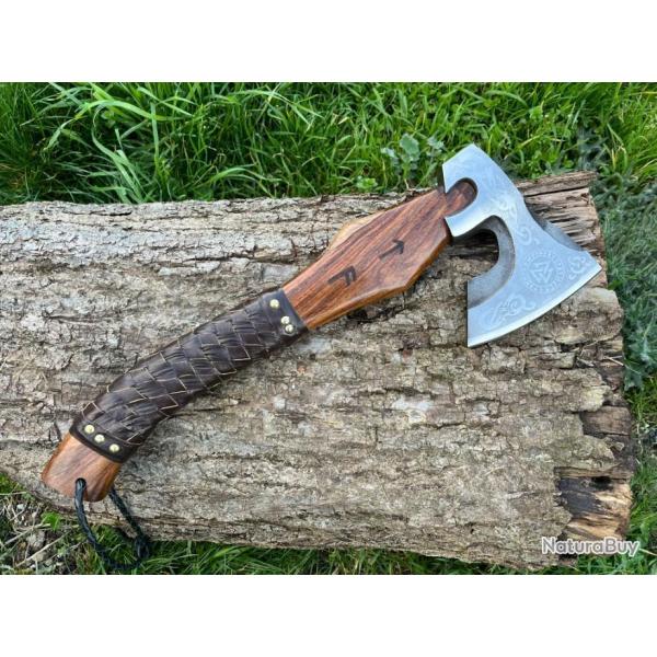 Hache Viking VALKNUT forge LLF V2