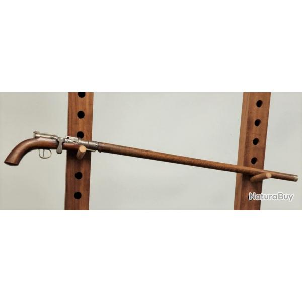CANNE FUSIL FRANCE 19 CARABINE GRAS M 1874 CALIBRE 28/65 CENTRALE France Trs bon  XIX eme