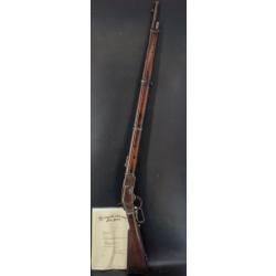 FUSIL INFANTERIE WINCHESTER RIFLE MODEL 1873 MUSKET CALIBRE 44.40 1890 FACTORY LETTER 44WCF - USA XI