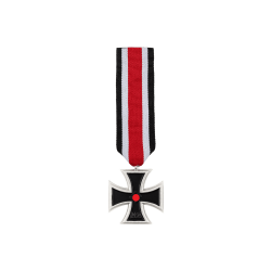 Croix de Fer allemande 39 45 2nd Class  av. Ruban - Repro WW2