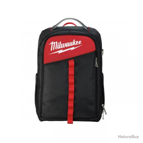 Sac  dos chantier Milwaukee Contractor 22 poches avec un rangement pour tablette ou ordinateur