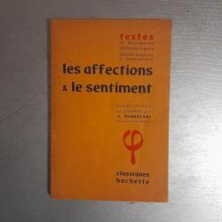 Les affections et le sentiment