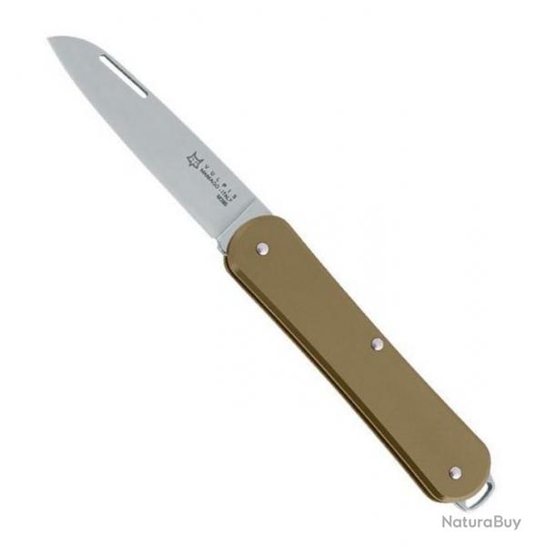 Couteau Vulpis "VP130", Manche laiton [Fox Production]