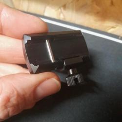 Adaptateur Docter Sight  pour rail prismatique de 16,5mm