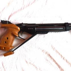 Pistolet de compétition BAIKAL MP46 ou IZH46 cal. 4.5mm droitier avec levier de réarmement
