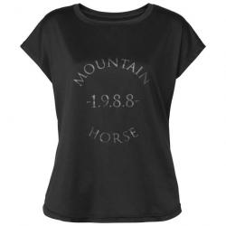 Active Loose Tee Mountain Horse Noir