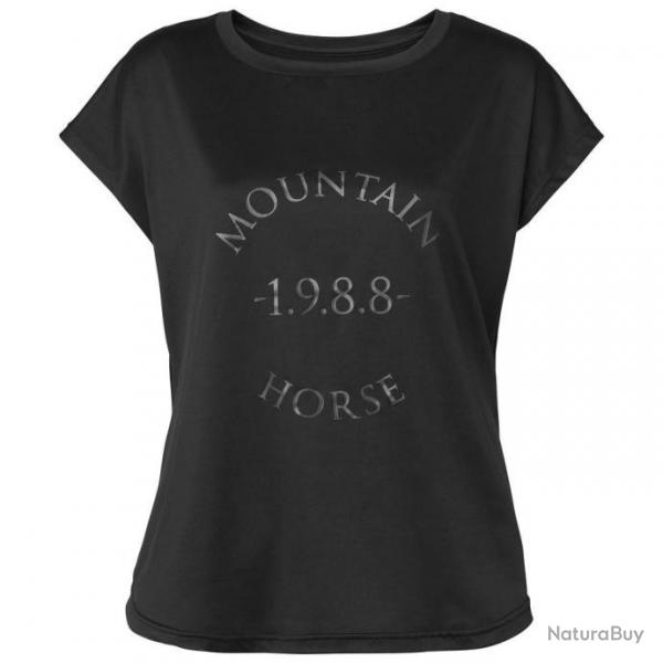Active Loose Tee Mountain Horse Noir