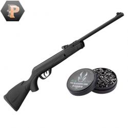 Carabine GAMO Delta Black synthétique - 4.5mm - 7,5 joules + plombs