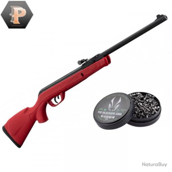 Carabine GAMO Delta Red synthtique - 4.5mm - 7,5 joules + plombs