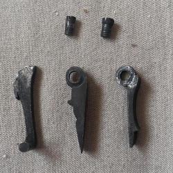 Pieces detachees pour revolver a broche type Lefaucheux