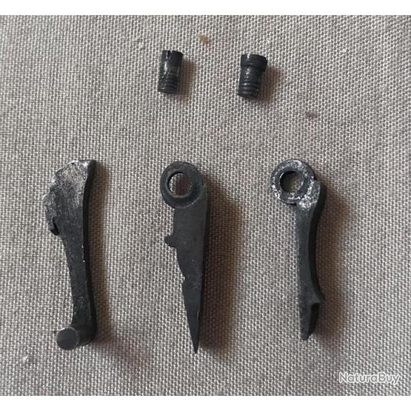 Pieces detachees pour revolver a broche type Lefaucheux