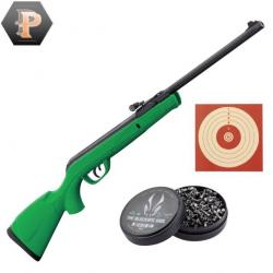Carabine GAMO Delta Green synthétique - 4.5mm - 7,5 joules + plombs + cibles