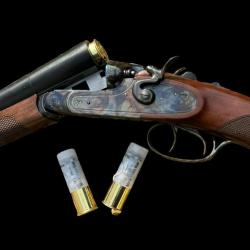 FUSIL COACH GUN CHIEN C/12 D.D. EXT 51cm, HUGLU, VENTE FLASH !!!
