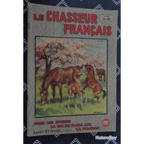 revue chasseur francais 04/1951 (ide cadeau)