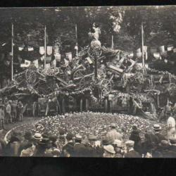 défilé de la victoire 14 juillet 1919 3 le coq combattant carte photo les fêtes de la victoire