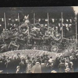 défilé de la victoire 14 juillet 1919 4 le coq combattant carte photo les fêtes de la victoire