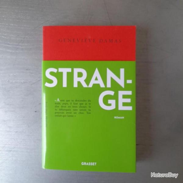 Strange Genevive Damas, 2023. Livre neuf