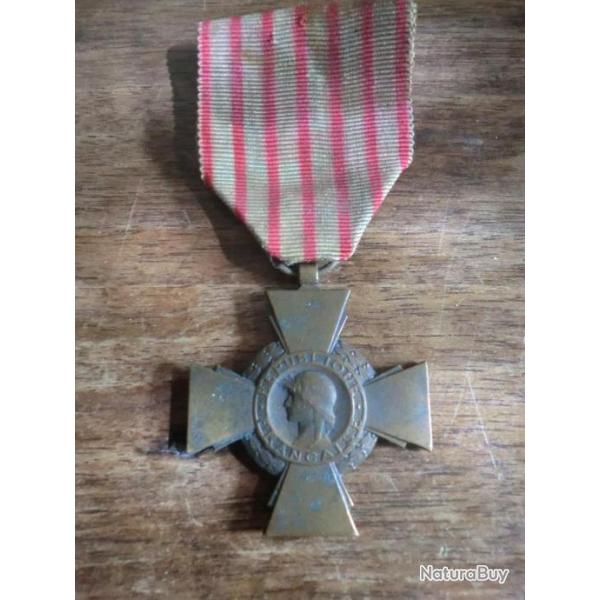 medaille croix du combattant