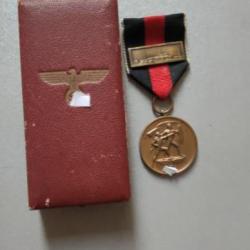 Médaille des Sudètes III REICH . WW2