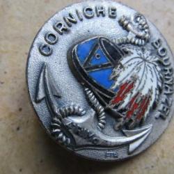 insigne corniche Bournazel 4° Régiment d'Infanterie de Marine  troupe colo école ST Cyr casoar shako