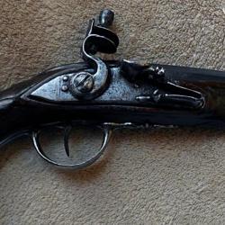 pistolet de carosse a silex vers 1750