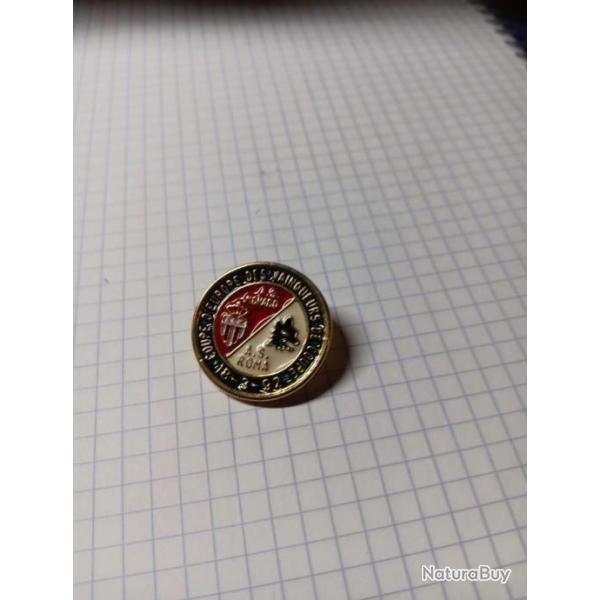 Pin's A.S MONACO A.S ROMA coupe d'Europe des vainqueurs 1992 ref 3031bc