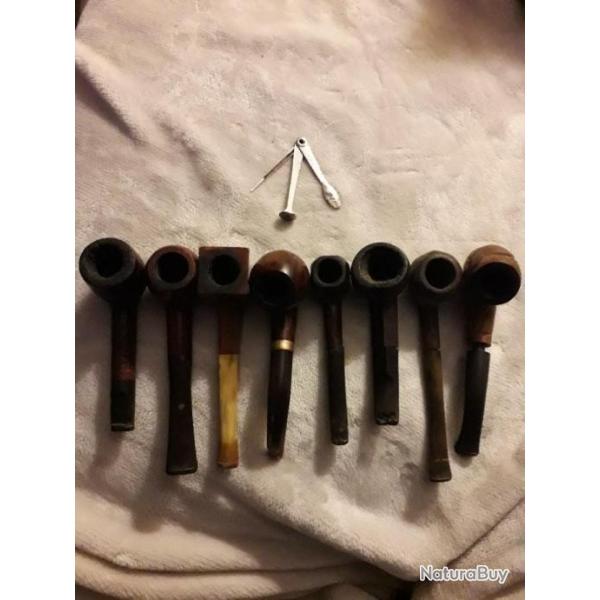 Lot de pipe ancienne