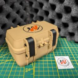 Boite de rangement pour munition 222rem - 50 round custom possible avec logo - Impression 3D
