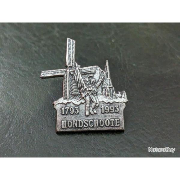 I pins insigne militaire bicentenaire bataille de hondschoote 1793 revolution  Taille : 27 * 26 mm T