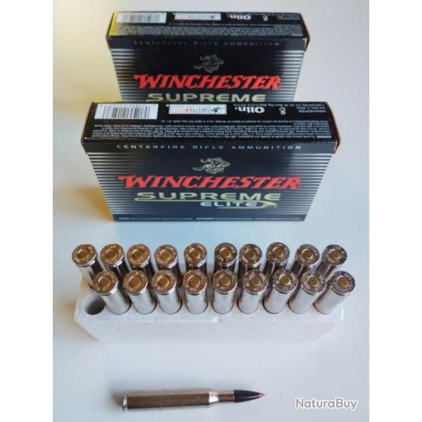 2 botes de balles 270 Winchester Suprme lite