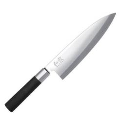 6721.D Couteau Deba Kai Wasabi black inox 21 cm