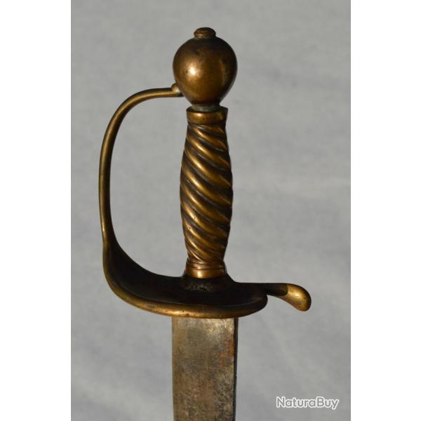 SABRE DE BOMBARDIER ou GRENADIER D'ARTILLERIE DE MARINE MILAITE Modle 1680 vers 1720 - 1734 - Franc