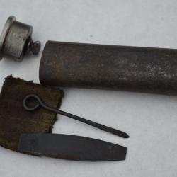NECESSAIRE NETTOYAGE OUTILS REGLEMENTAIRE FUSIL GRAS 1874 CHASSEPOT 1866 MAS 1873 - France XIXè Regl