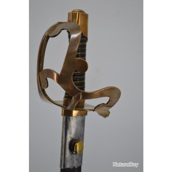 SABRE DE CAVALERIE ARCO DES DRAGONS & CUIRASSIERS MODELE DE 1796 KLINGENTHAL vers 1803-1804 - FRANCE