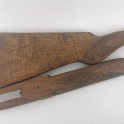 Crosse FUSIL DARNE modèle R ou CHARLIN modèle D Monture en Noyer années 1970 - France XXè Civil Neuf