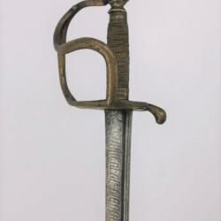 SABRE DE TROUPE DE DRAGON MODELE 1750 DU REGIMENT DES DRAGONS DE BEAUFFREMONT COMPAGNIE DE CESSIAL -