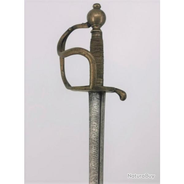 SABRE DE TROUPE DE DRAGON MODELE 1750 DU REGIMENT DES DRAGONS DE BEAUFFREMONT COMPAGNIE DE CESSIAL -