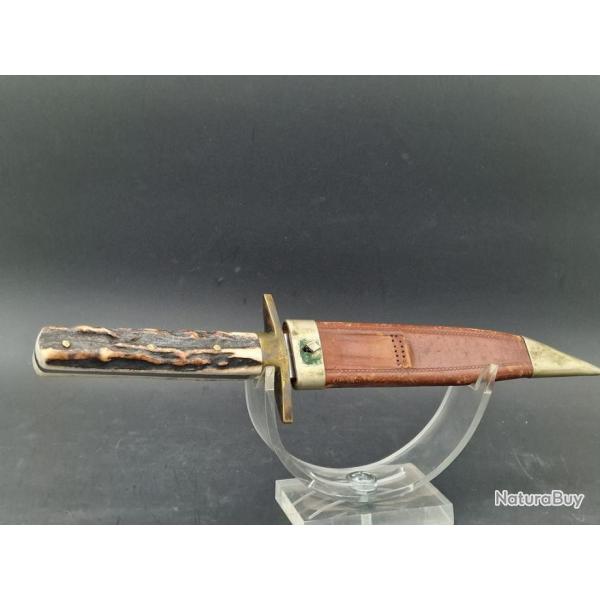 BOWIE KNIFE HUNTING COUTEAU VENTURE H.M SLATER SHEFFIELD USA XIX Collection Trs bon  Royaume-Uni C
