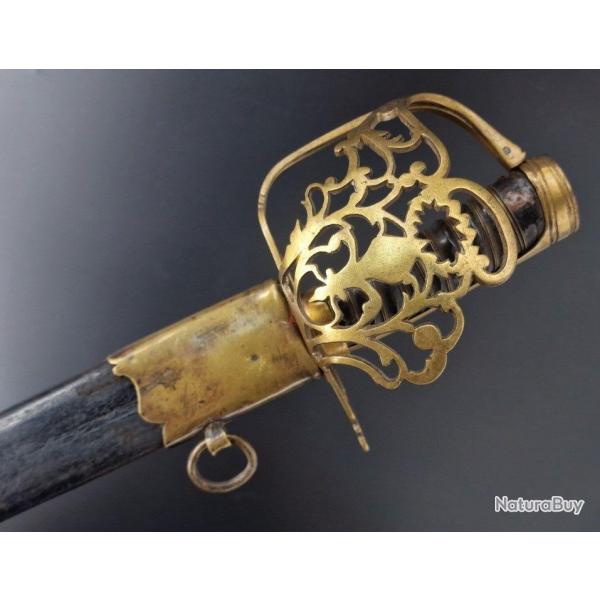 SABRE DE SOUS OFFICIER DE LA MILICE ROYALE - France Ancienne Monarchie LOUIS XVI Collection France T