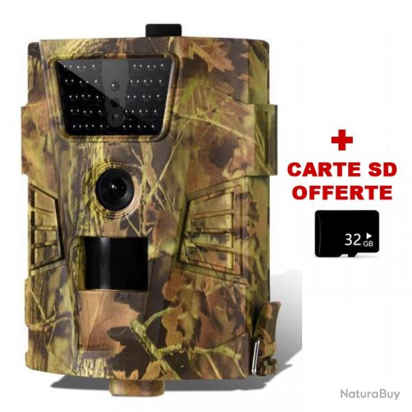 CAMRA DE CHASSE INFRAROUGE - CARTE SD 32GO OFFERTE - LIVRAISON GRATUITE