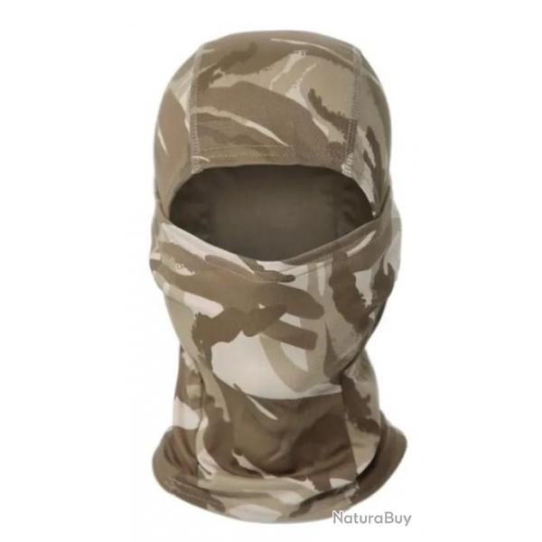 Cagoule de camouflage desert