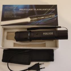 Electro Shocker Autodéfense Choc Police Électrique LED Lampe De Poche RD 2013