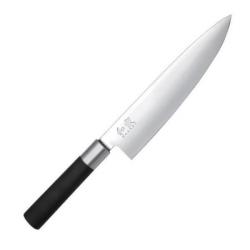 6715.C Couteau cuisine Kai Wasabi black inox 15 cm