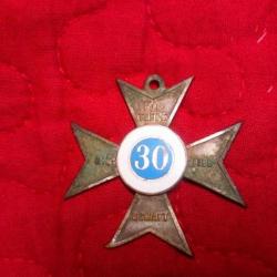 une médaille de la Bavière pour 30 ans d ancienneté dans l armée allemande ww1