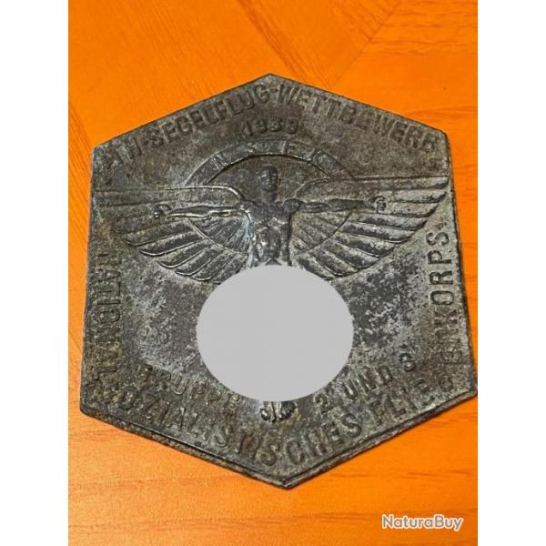 plaque allemande NSFk 1938 ww2