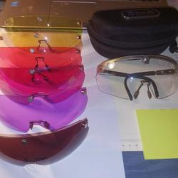 lunettes pour Ball trap  Pierre BOUTIN - NEXT GEN : monture magnétique + 7 sortes de verres couleur